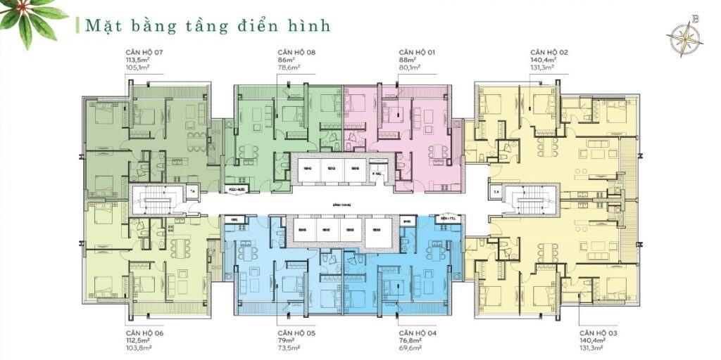 Mặt Bằng Tòa Park 5 Vinhomes Central Park: Sơ Đồ Tầng, Layout Chi Tiết & Bảng Giá 2026