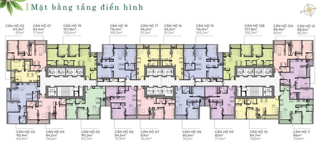 Mặt Bằng Tòa Park 7 Vinhomes Central Park: Sơ Đồ Tầng, Layout Chi Tiết & Bảng Giá 2026