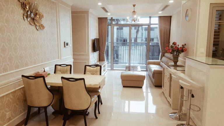 Cho thuê căn hộ 2 phòng ngủ đầy đủ nội thất – Landmark 2