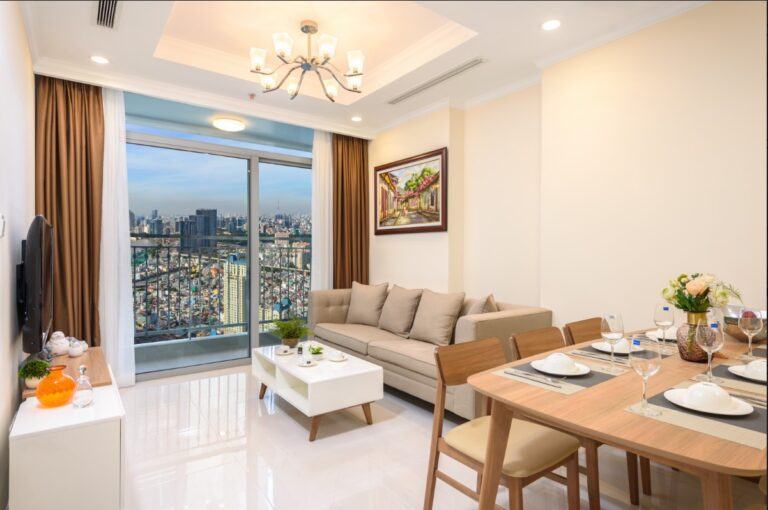 Căn hộ 2PN cho thuê Full nội thất Vinleasing