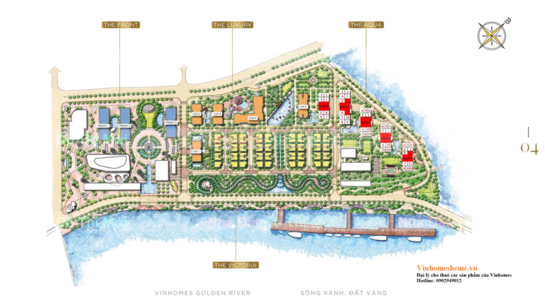 Cho thuê Shophouse Vinhomes Golden River Ba Son Quận 1 | Giá thuê & chính sách